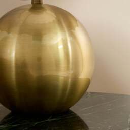 Caia - Antique Gold Scallop Shade Table Lamp - thumbnail 4