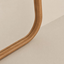 Aaliyah - Full Length Warm Wood Irregular Mirror 180cm x 80cm - thumbnail 2