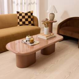 Rivington - High Gloss Mocha Large Rectangular Coffee Table