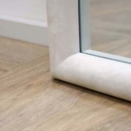 Amora - Full Length Large Arched Concrete Mirror 172cm x 60cm - thumbnail 3