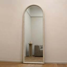 Amora - Full Length Large Arched Concrete Mirror 172cm x 60cm - thumbnail 4