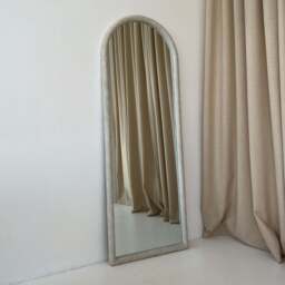 Amora - Full Length Large Arched Concrete Mirror 172cm x 60cm - thumbnail 6