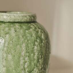 Portera - Jade Green Gloss Ceramic Vase - thumbnail 6