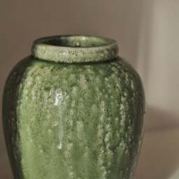 Portera - Jade Green Gloss Ceramic Vase - thumbnail 5