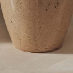 Portera - Beige Gloss Ceramic Vase - thumbnail 6