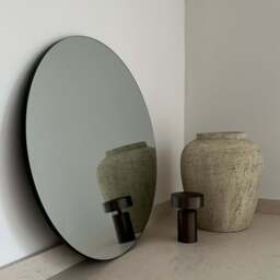 Edge - Frameless Round Wall Mirror 70cm x 70cm - thumbnail 1
