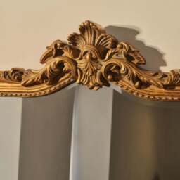 James - Gold Full Length Arched Mirror 189cm x 80cm - thumbnail 3