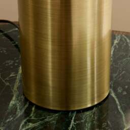 Castella - Antique Gold Scallop Shade Table Lamp - thumbnail 4