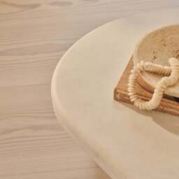 Savanna - Concrete Irregular Wooden Coffee Table - thumbnail 6