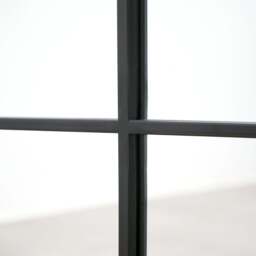 Brooklyn - Full Length Extra Large Black Metal Mirror 210cm x 120cm - thumbnail 3