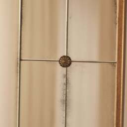 Teramo - Full Length Gold Antique Glass Metal Mirror 180cm x 90cm - thumbnail 6