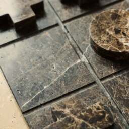 Noughts And Crosses - Dark Emperador Marble Decorative Accessory - thumbnail 6