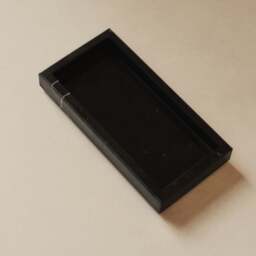 Travara - Black Marble Rectangular Decorative Tray - thumbnail 4
