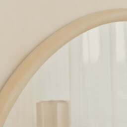 Amora - Large Concrete Round Wall Mirror 100cm x 100cm - thumbnail 5