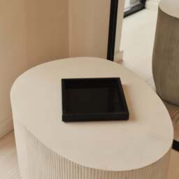 Travara - Black Marble Square Decorative Tray - thumbnail 6