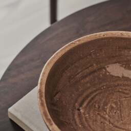 Portera - Caramel Gloss Ceramic Decorative Bowl - thumbnail 6