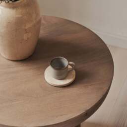 Vermont - Warm Wood Premium Round Side Table - thumbnail 6