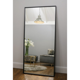 Islington - Full Length Black Industrial Metal Mirror 170cm x 80cm - thumbnail 5