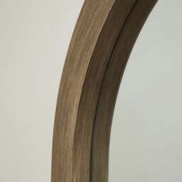 Luciana - Full Length Arched Washed Wood Mirror 180cm x 80cm - thumbnail 4