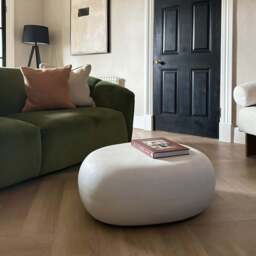 Zola - Minimal Concrete Pebble Coffee Table Large - thumbnail 3