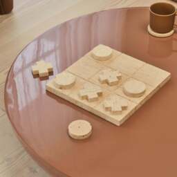 Rivington - High Gloss Mocha Large Round Coffee Table - thumbnail 5
