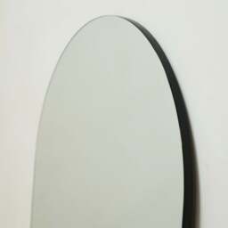 Edge - Frameless Arched Modern Mirror 90cm x 60cm - thumbnail 3