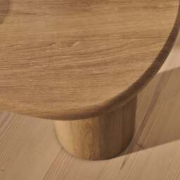 Savanna - Washed Wood Irregular Wooden Coffee Table - thumbnail 4