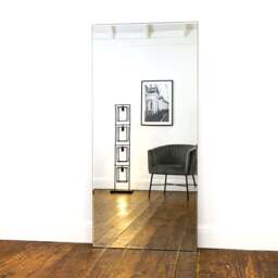 Edge - Large Frameless Full Length Rectangular Mirror 170cm x 80cm - thumbnail 4
