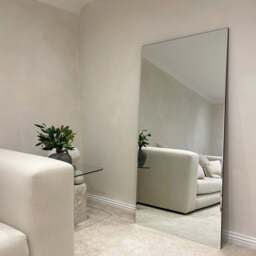 Edge - Large Frameless Full Length Rectangular Mirror 170cm x 80cm - thumbnail 1