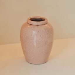 Portera - Blushed Pink Gloss Ceramic Vase - thumbnail 6