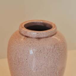 Portera - Blushed Pink Gloss Ceramic Vase - thumbnail 5