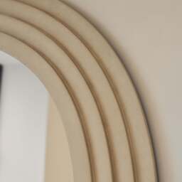 Luciana - Full Length Irregular Concrete Extra Large Mirror 200cm x 120cm - thumbnail 6