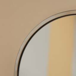 Liberty - Champagne Arched Metal Wall Mirror 50cm x 30cm - thumbnail 4