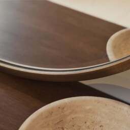 Higgins - Gold Metal Modern Round Wall Mirror 100cm x 100cm - thumbnail 4