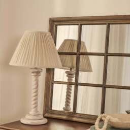 Sasha - Dark Wood Shabby Chic Rectangular Window Mirror 134cm x 70cm - thumbnail 4