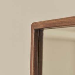 Arden - Dark Wood Full Length Wooden Mirror 140cm x 45cm - thumbnail 4