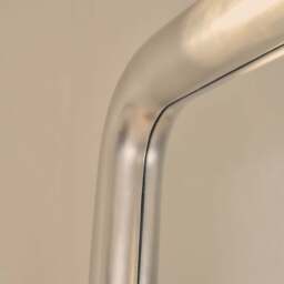 Obsidian - Full Length Rectangular Brushed Chrome Extra Large Mirror 200cm x 120cm - thumbnail 5