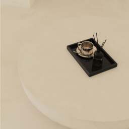 Travara - Black Marble Large Rectangular Decorative Tray - thumbnail 4