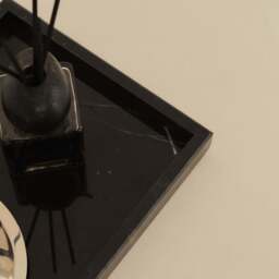 Travara - Black Marble Large Rectangular Decorative Tray - thumbnail 3
