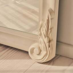 Cristina - Full Length Concrete Arched Ornate Mirror 200cm x 90cm - thumbnail 5
