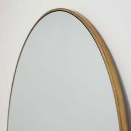 Liberty - Gold Full Length Arched Metal Mirror 200cm x 120cm - thumbnail 5