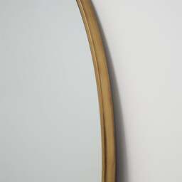 Liberty - Gold Full Length Arched Metal Mirror 200cm x 120cm - thumbnail 4