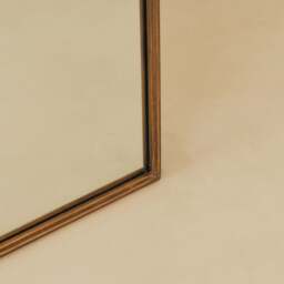 Amelia - Full Length Gold Arched Metal Mirror 200cm x 120cm - thumbnail 5