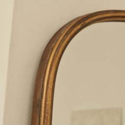 Amelia - Full Length Gold Arched Metal Mirror 200cm x 120cm - thumbnail 3