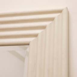 Aurora - Full Length Ribbed Concrete Mirror 180cm x 90cm - thumbnail 5