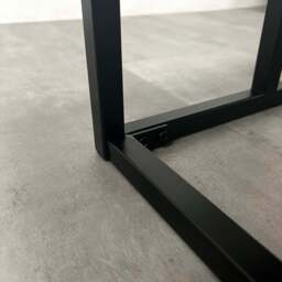 Brooklyn - Black Modern Large Rectangle Tinted Mirrored Coffee Table - thumbnail 5