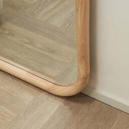 Aaliyah - Full Length Light Wood Irregular Mirror 180cm x 80cm - thumbnail 5