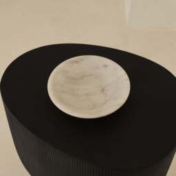 Marbelle - White Marble Decorative Bowl - thumbnail 3