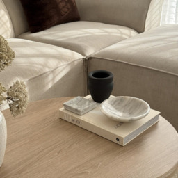 Marbelle - White Marble Decorative Bowl - thumbnail 3