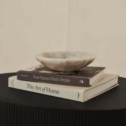 Marbelle - White Marble Decorative Bowl - thumbnail 4